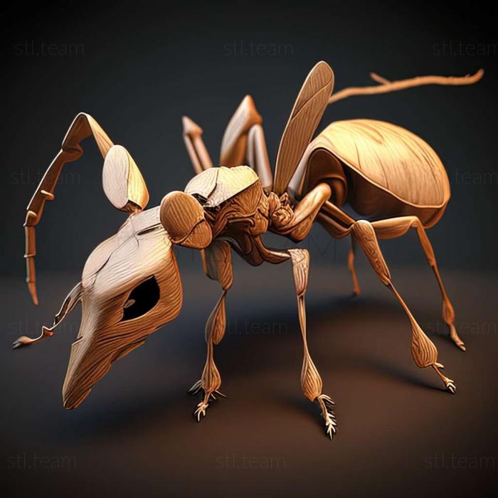 3D model Camponotus yessensis (STL)